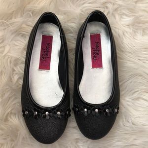 Rachel Girls Black Ballet Flats